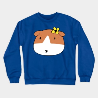 Flower Guinea Pig Crewneck Sweatshirt